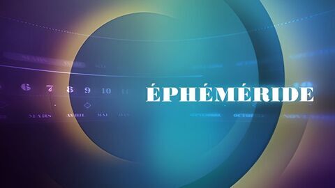 Vignette du programme télé L'éphéméride