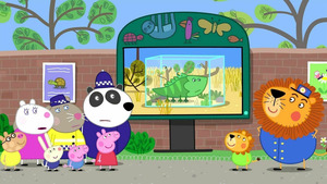 Vignette du programme télé Peppa Pig (Un dinosaure vivant) S8 (41/52)