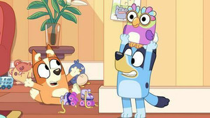 Vignette du programme télé Bluey (Le gecko collant) S2 (12/52)
