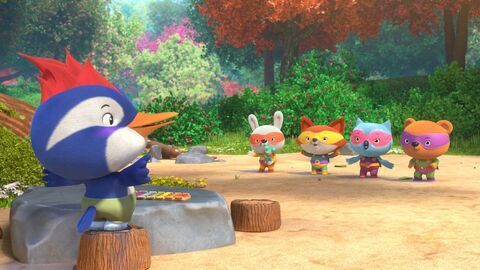Vignette du programme télé Les mini-héros de la forêt