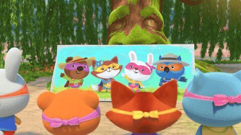 Vignette du programme télé Les mini-héros de la forêt