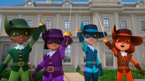 Vignette du programme télé Les 3 Mousquetaires