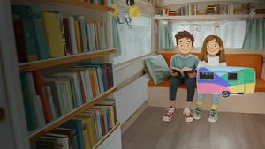 Vignette du programme télé La caravane Lumni : conseils de lecture S2