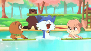 Vignette du programme télé Taki Tanuki (Nager comme une grenouille) S1 (32/52)