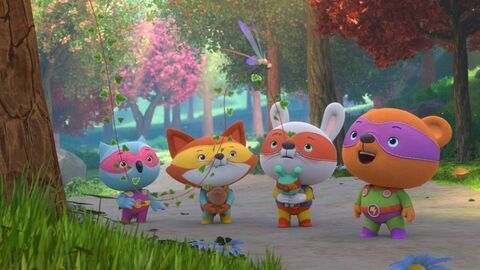 Vignette du programme télé Les mini-héros de la forêt