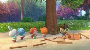 Vignette du programme télé Les mini-héros de la forêt (La mini-bête qui colle) S1 (11/52)