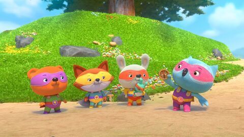 Vignette du programme télé Les mini-héros de la forêt