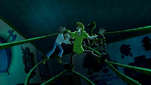 Vignette du programme télé Scooby-Doo, Mystères Associés (A la poursuite de la lance maya) S2 (23/26)