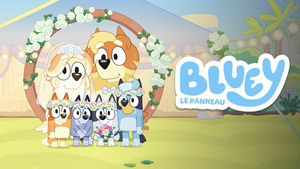 Vignette du programme télé Bluey (Le panneau) S3 (49/50)