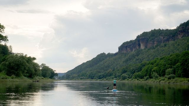 Vignette du programme télé L'Elbe vue du ciel
