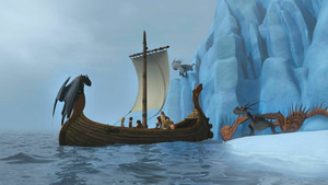 Vignette du programme télé Dragons : défenseurs de Beurk (L'éclair des glaces) S2 (10/20)
