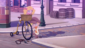 Vignette du programme télé Les aventures fantastiques de Sacré Coeur (Lison par ci, Lison par là) S1 (2/26)