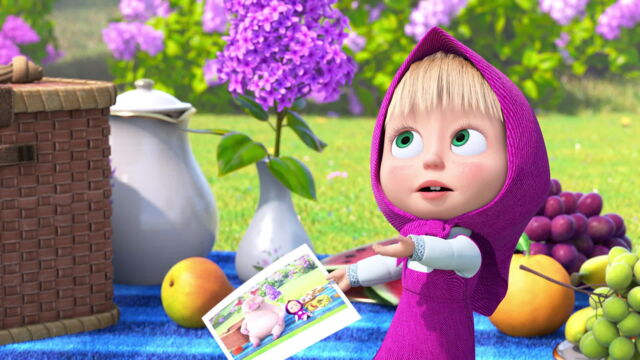 Vignette du programme télé Masha et Michka