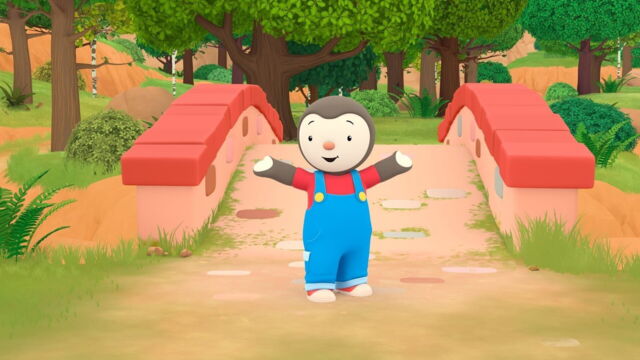Vignette du programme télé T'choupi à la campagne