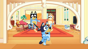 Vignette du programme télé Bluey (Le ménage) S3 (12/50)