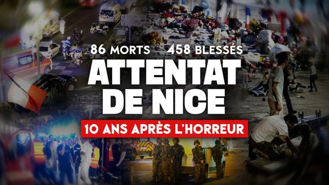 Vignette du programme télé Attentat de Nice : 10 ans après l'horreur