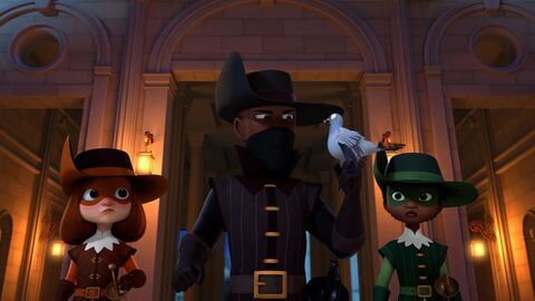 Vignette du programme télé Les 3 Mousquetaires