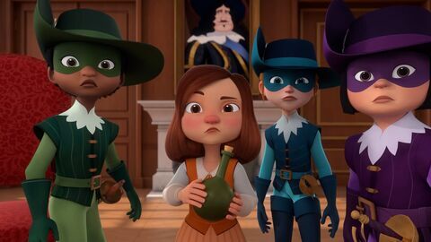 Vignette du programme télé Les 3 Mousquetaires