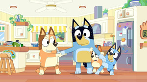 Vignette du programme télé Bluey (Le petit bisou) S3 (26/50)
