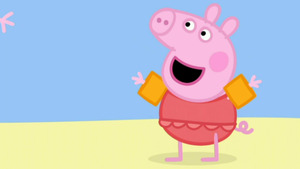 Vignette du programme télé Peppa Pig (A la plage) S1 (46/52)