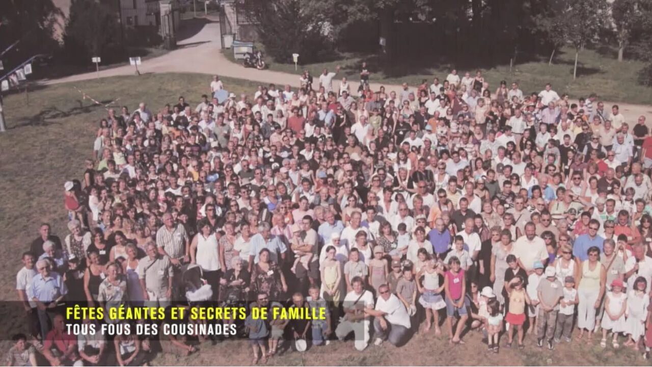 Vignette du programme télé Fêtes géantes et secrets de famille : tous fous des cousinades