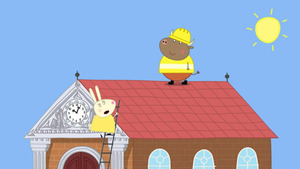 Vignette du programme télé Peppa Pig (Le sauvetage de mademoiselle Rabbit) S7 (10/65)