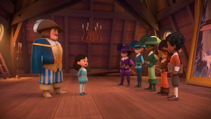 Vignette du programme télé Les 3 Mousquetaires (Bas les masques) S1 (52/52)