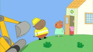 Vignette du programme télé Peppa Pig (La nouvelle route de Mr Bull) S5 (44/52)