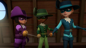 Vignette du programme télé Les 3 Mousquetaires (Une pour toutes, toutes pour une) S1 (n°1)