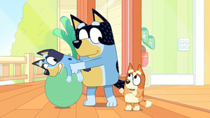 Vignette du programme télé Bluey (Le ballon de yoga) S1 (16/52)