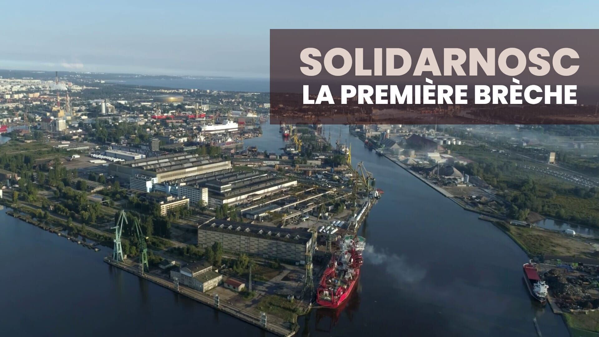 Vignette du programme télé Solidarnosc, la première brèche