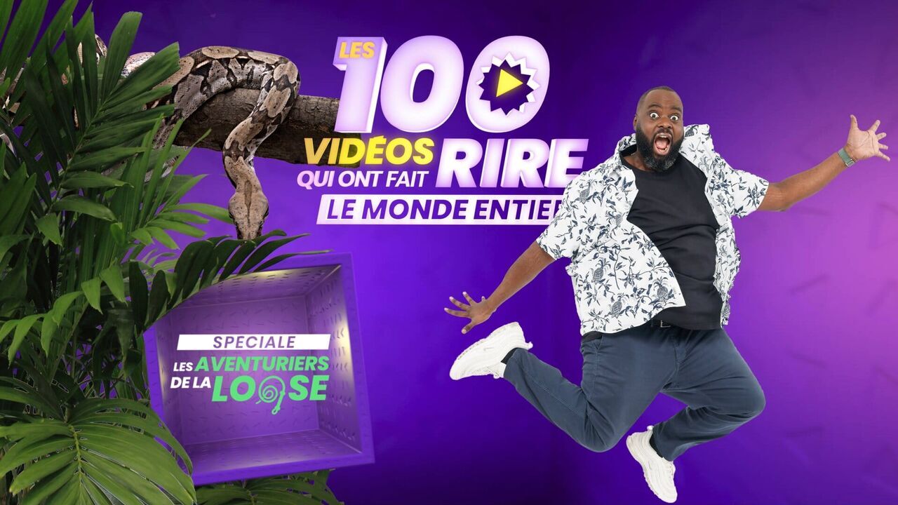 Vignette du programme télé Les 100 vidéos qui ont fait rire le monde entier