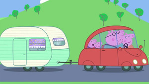 Vignette du programme télé Peppa Pig (Les vacances en caravane) S8 (25/52)