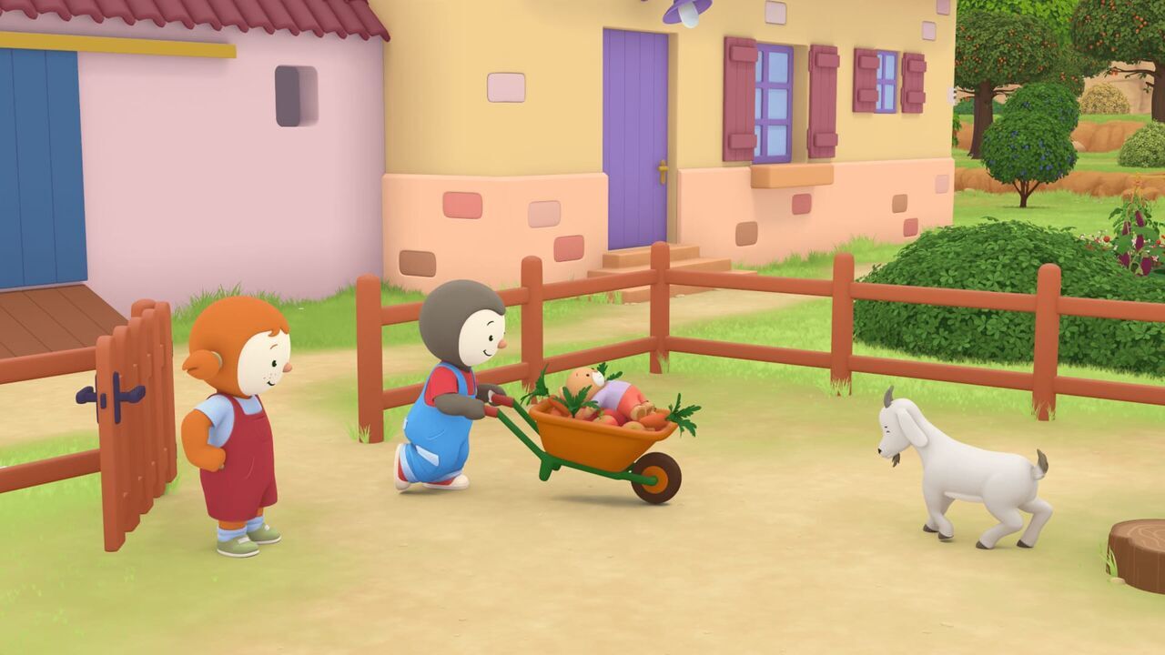 Vignette du programme télé T'choupi à la campagne