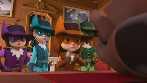 Vignette du programme télé Les 3 Mousquetaires (Rochefort, chef des cadets) S1 (28/52)
