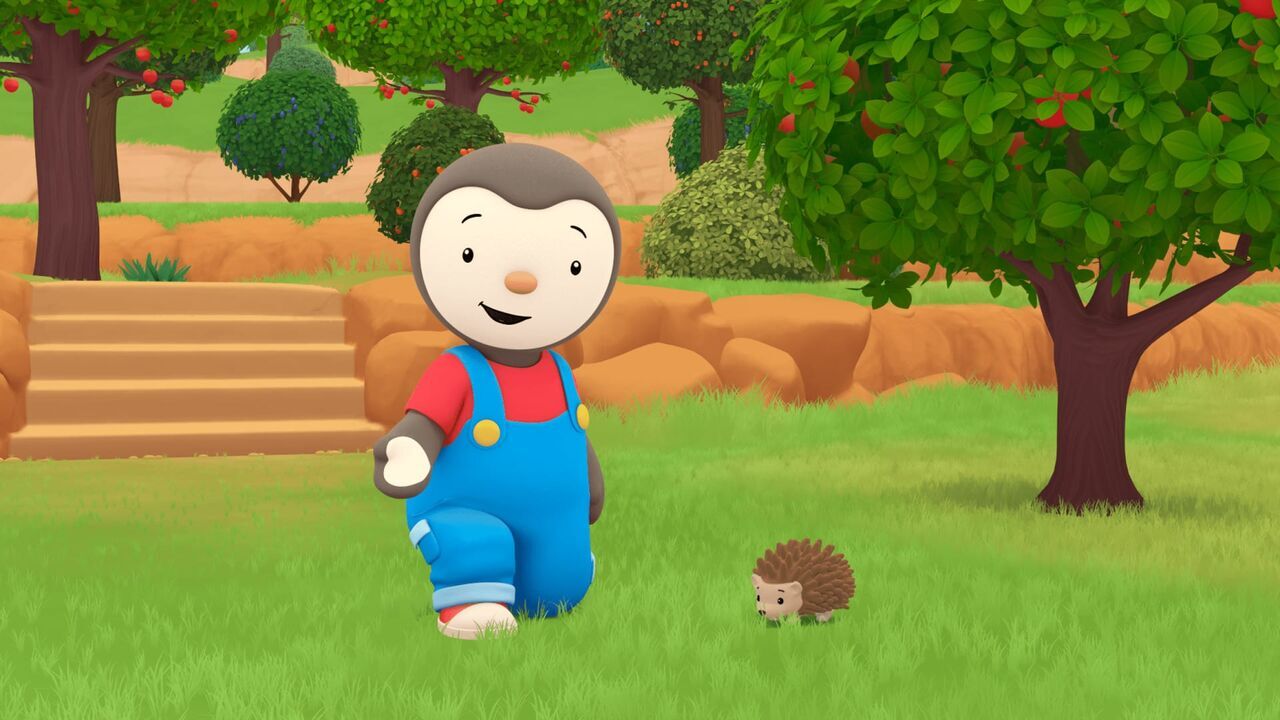 Vignette du programme télé T'choupi à la campagne