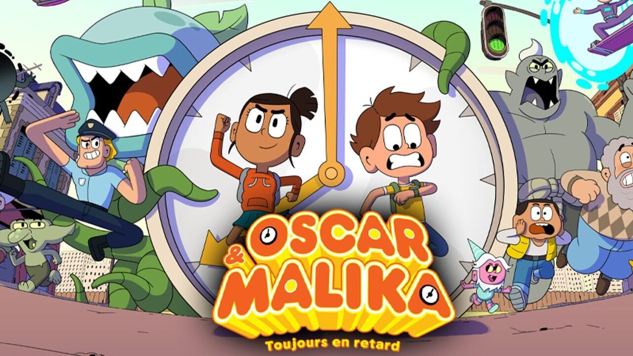 Vignette du programme télé Oscar & Malika, toujours en retard