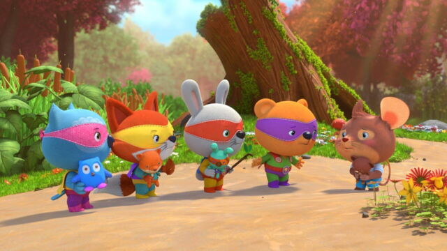 Vignette du programme télé Les mini-héros de la forêt