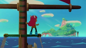 Vignette du programme télé Lana Longuebarbe (L'appel de L'aventure) S1 (1/52)