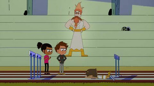 Vignette du programme télé Oscar & Malika, toujours en retard (L'épreuve du Demi-Dieu) S2 (31/52)