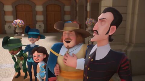 Vignette du programme télé Les 3 Mousquetaires
