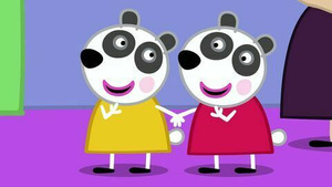 Vignette du programme télé Peppa Pig (Les soeurs jumelles pandas) S6 (1/52)