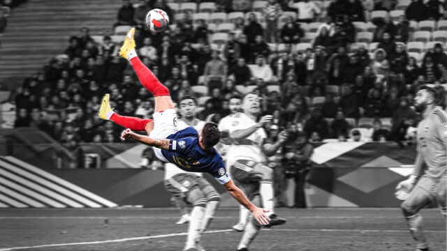 Vignette du programme télé Les acrobates du football