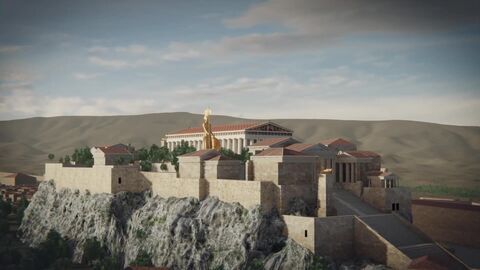 Vignette du programme télé L'Acropole : les secrets du symbole de la Grèce antique