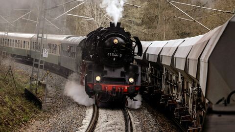 Vignette du programme télé La locomotive du progrès : Une histoire des chemins de fer