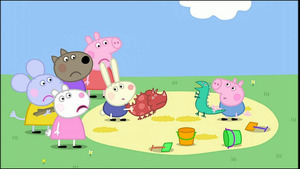 Vignette du programme télé Peppa Pig (Le bac à sable) S4 (34/52)