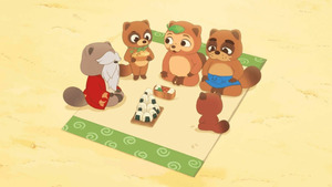 Vignette du programme télé Taki Tanuki (Le pique-nique) S1 (47/52)