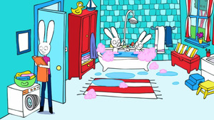 Vignette du programme télé Simon Superlapin (On a mis de l'eau partout !) S5 (34/52)