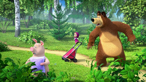 Vignette du programme télé Masha et Michka (Un amour de beh-beh !) S6 (25/26)