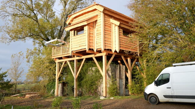 Vignette du programme télé Ma cabane de rêve : construction XXL